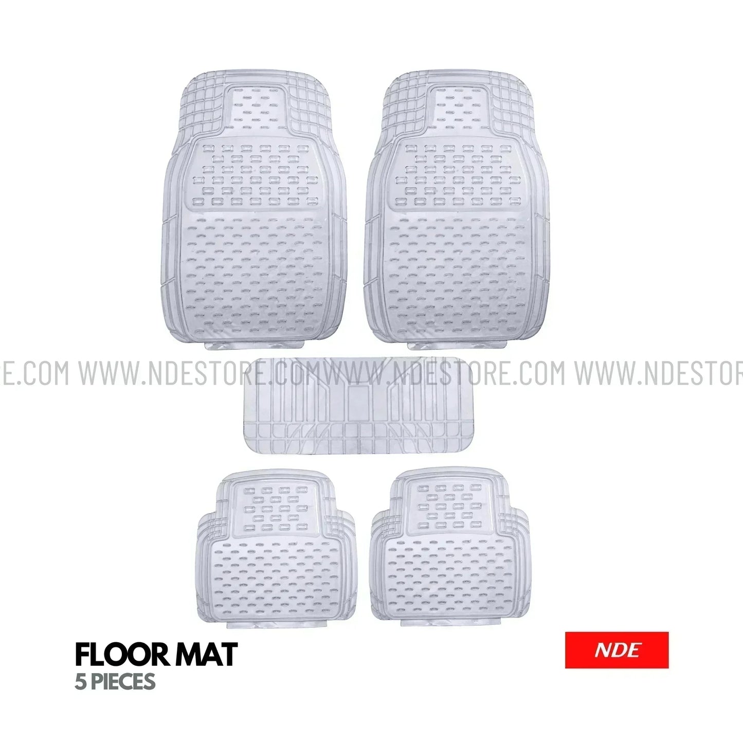 FLOOR MAT TRANSPARENT UNIVERSAL APPLICATION (3 PIECES) - ndestore.com