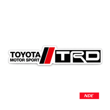 STICKER DECAL MOTOR SPORTS TRD