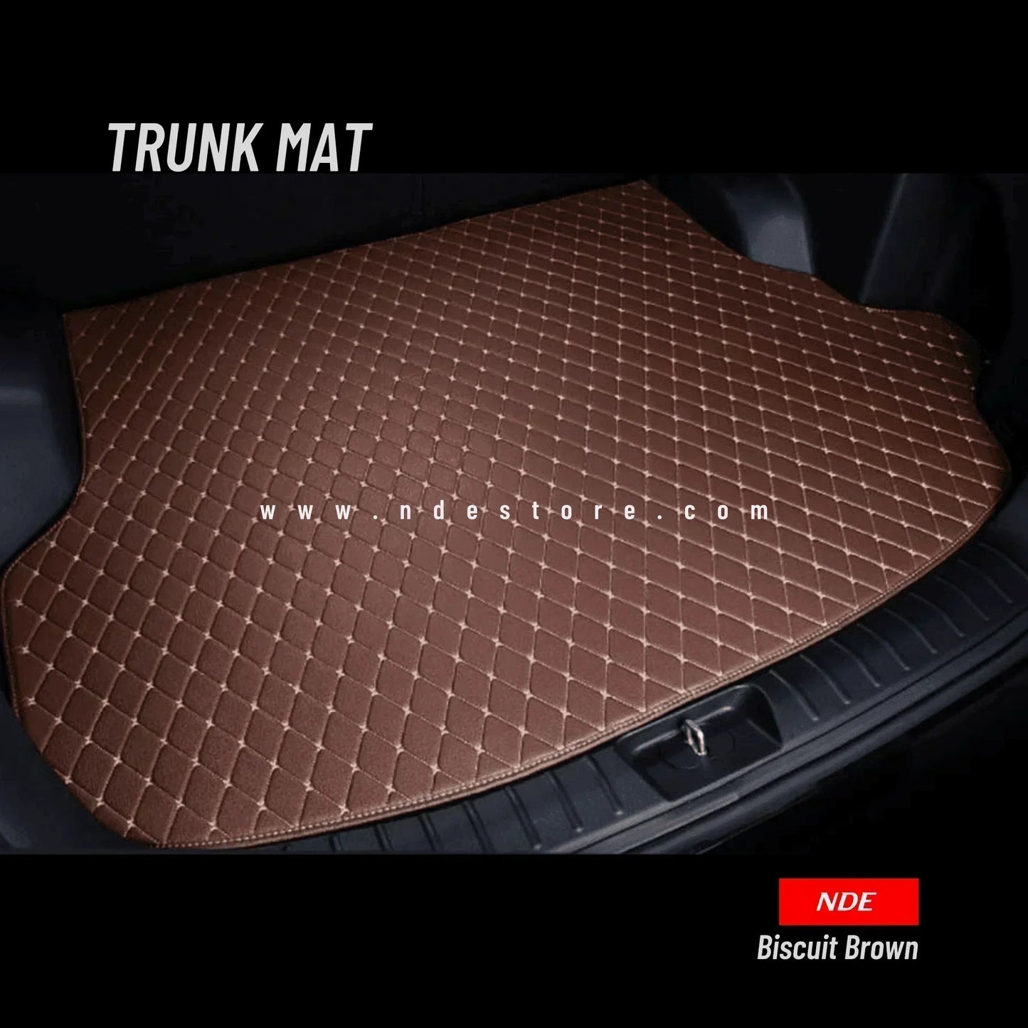 TRUNK FLOOR MAT 7D STYLE FOR SUZUKI HUSTLER - ndestore.com