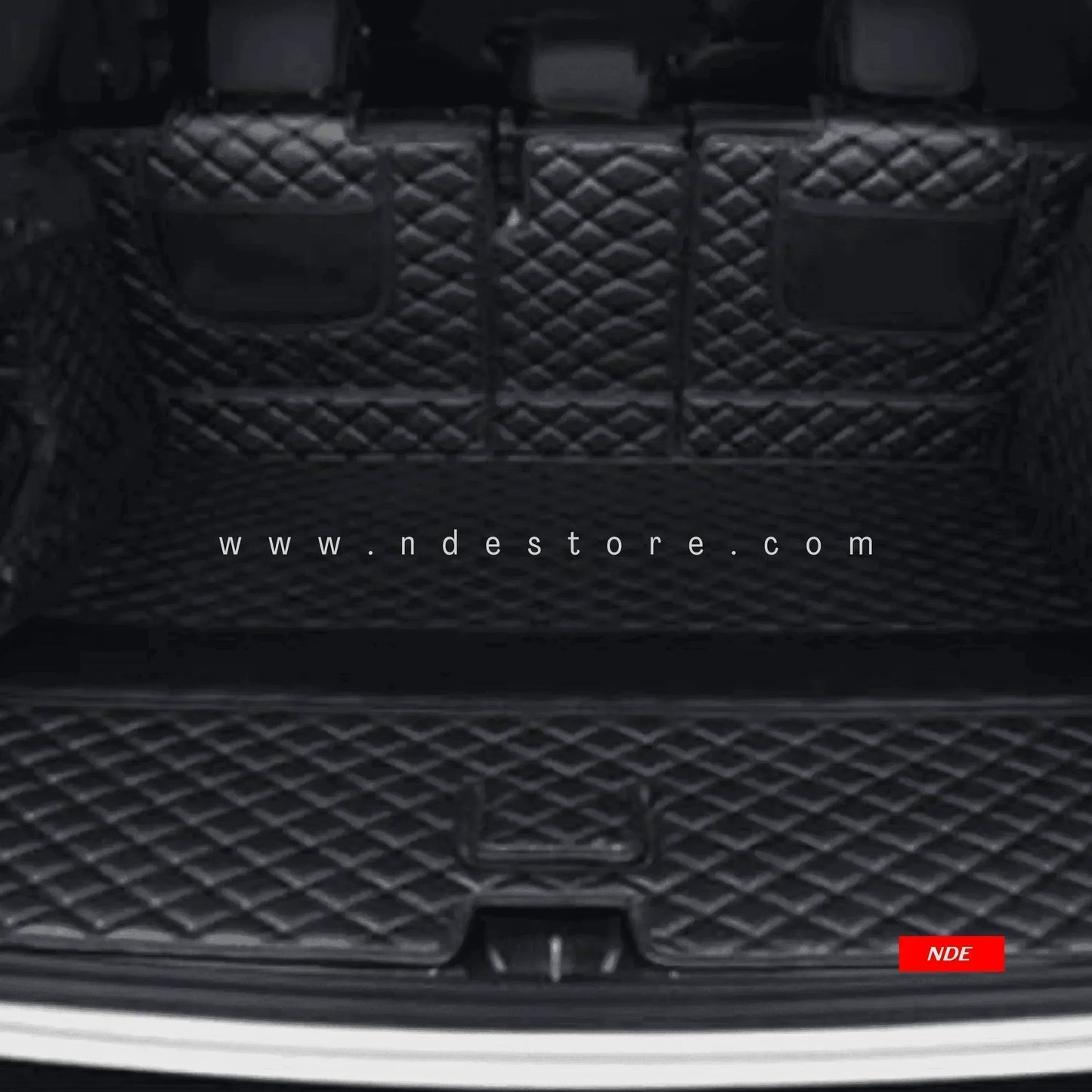 TRUNK FLOOR MAT BLACK UPHOLSTERY FOR MG HS - ndestore.com
