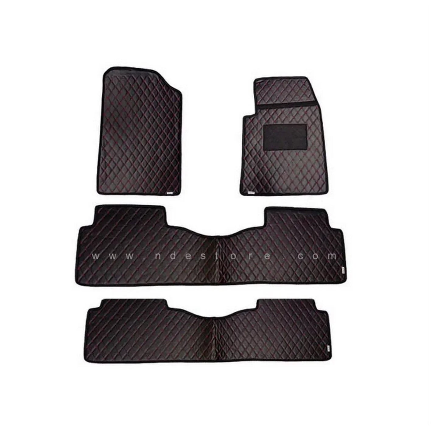 FLOOR MAT 7D FLAT STYLE FOR TOYOTA FORTUNER (2016-2025) - ndestore.com