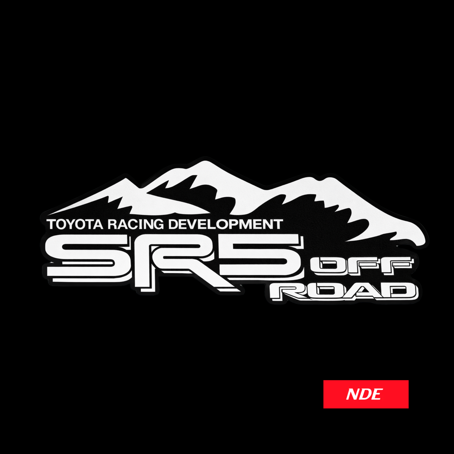 STICKER DECAL SR5 TRD
