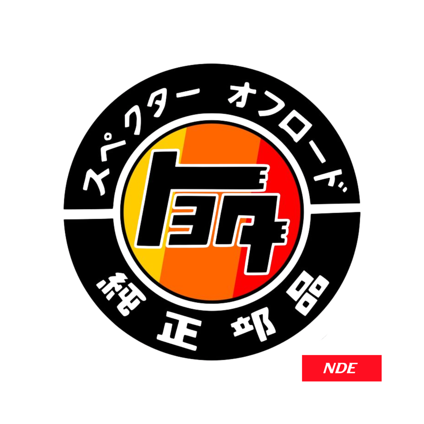 STICKER DECAL TEQ TOYOTA JAPAN