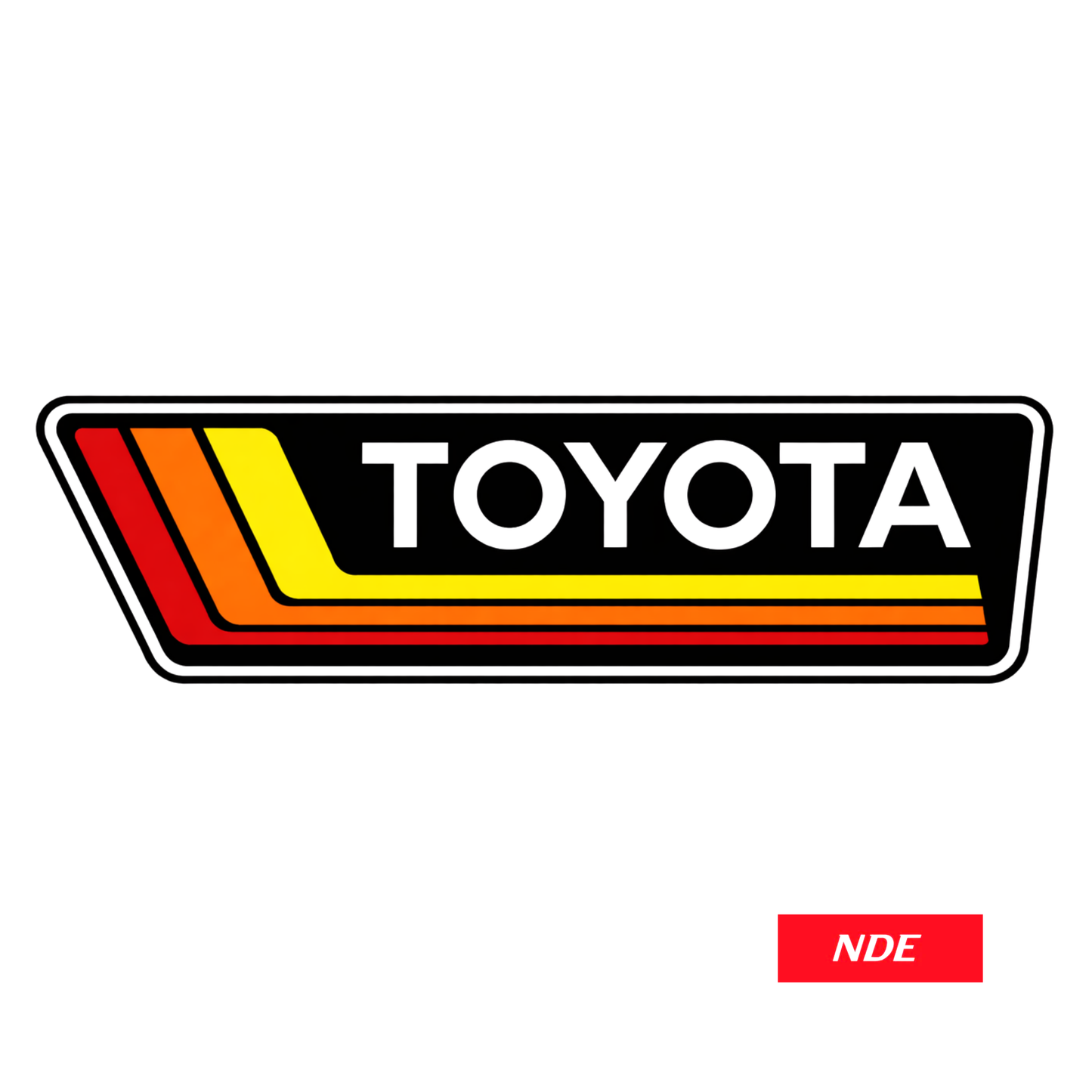 STICKER DECAL TEQ TOYOTA CLASSIC