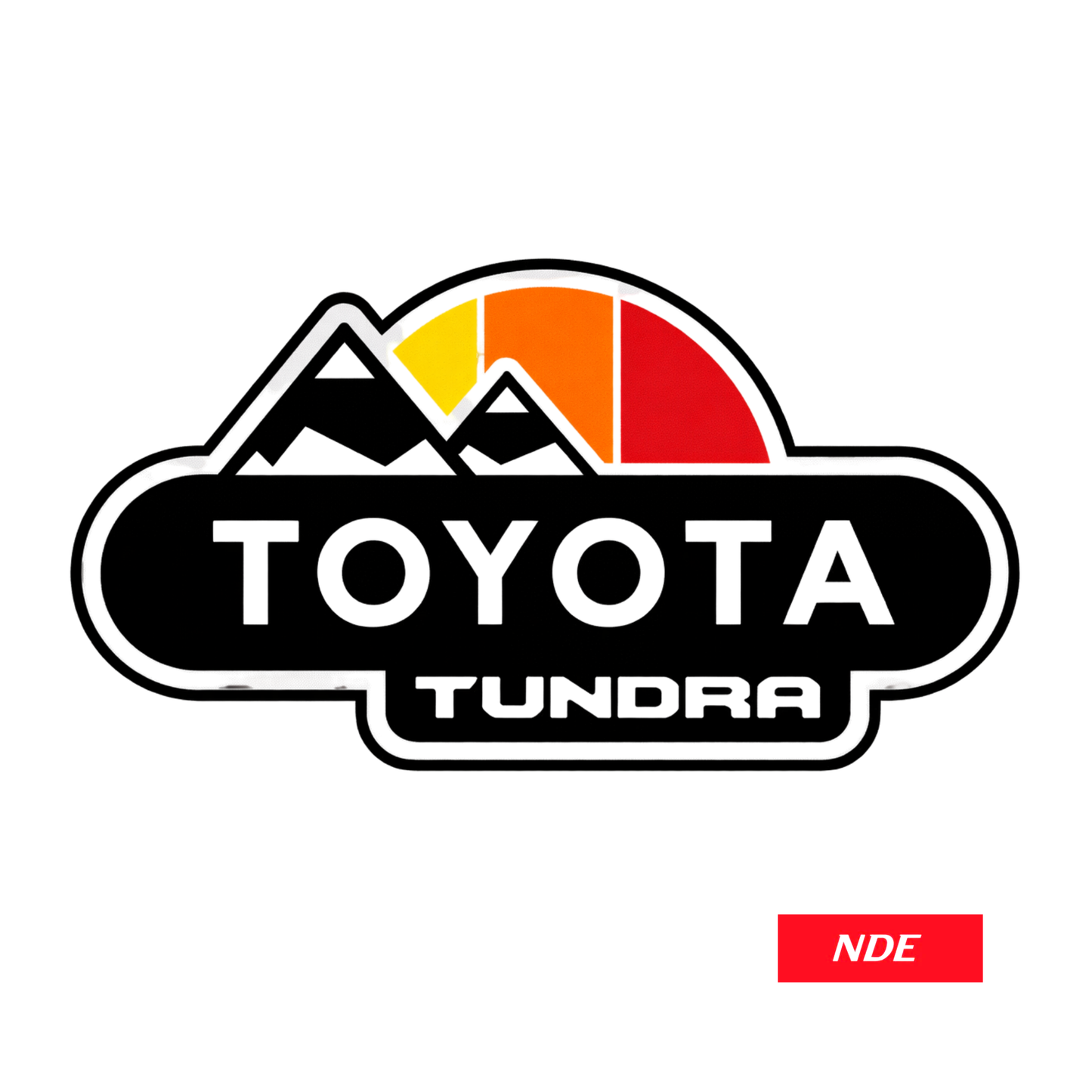 STICKER DECAL TEQ TOYOTA TUNDRA