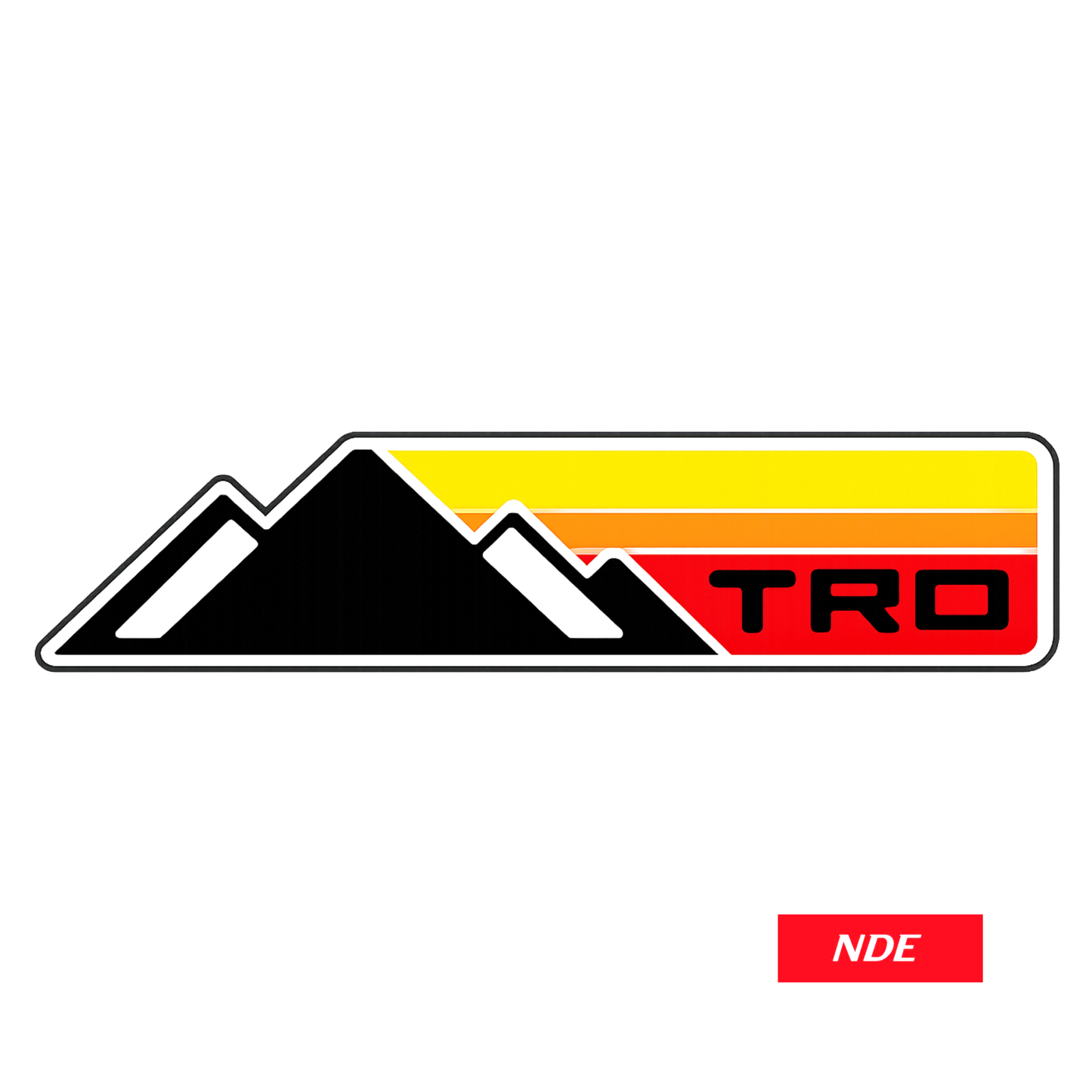 STICKER DECAL TEQ SERIES TRD
