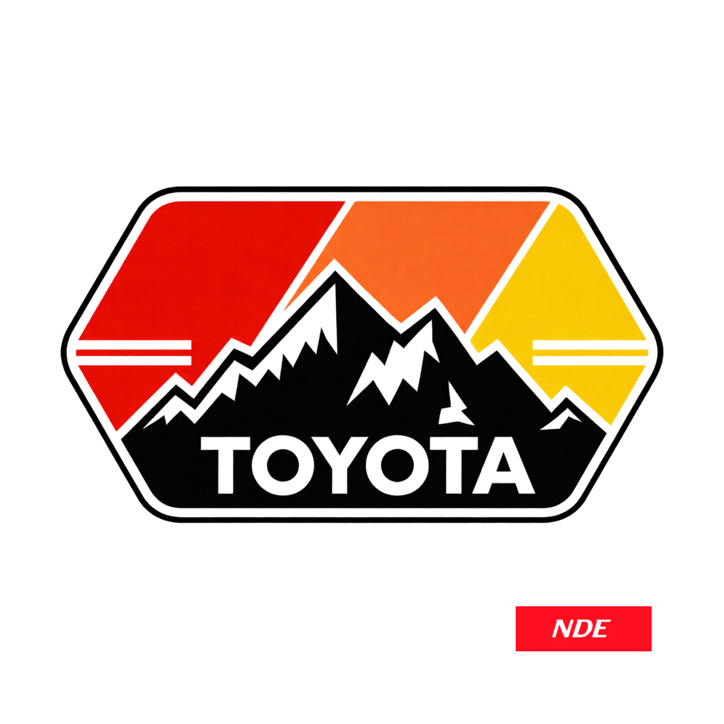 STICKER DECAL TEQ SERIES TOYOTA JAPAN