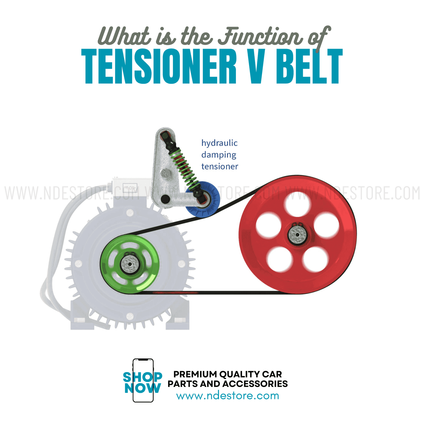 TENSIONER ASSY IMPORTED FOR TOYOTA HONDA CITY - ndestore.com