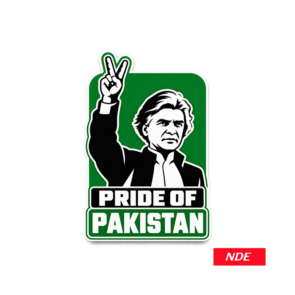 STICKER DECAL PRIDE OF PAKISTAN ALI AHMED KURD