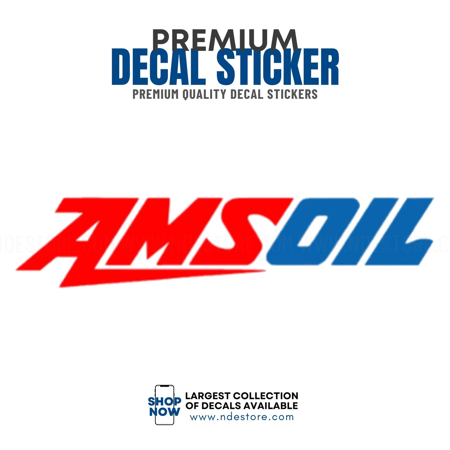 STICKER DECAL AMSOIL