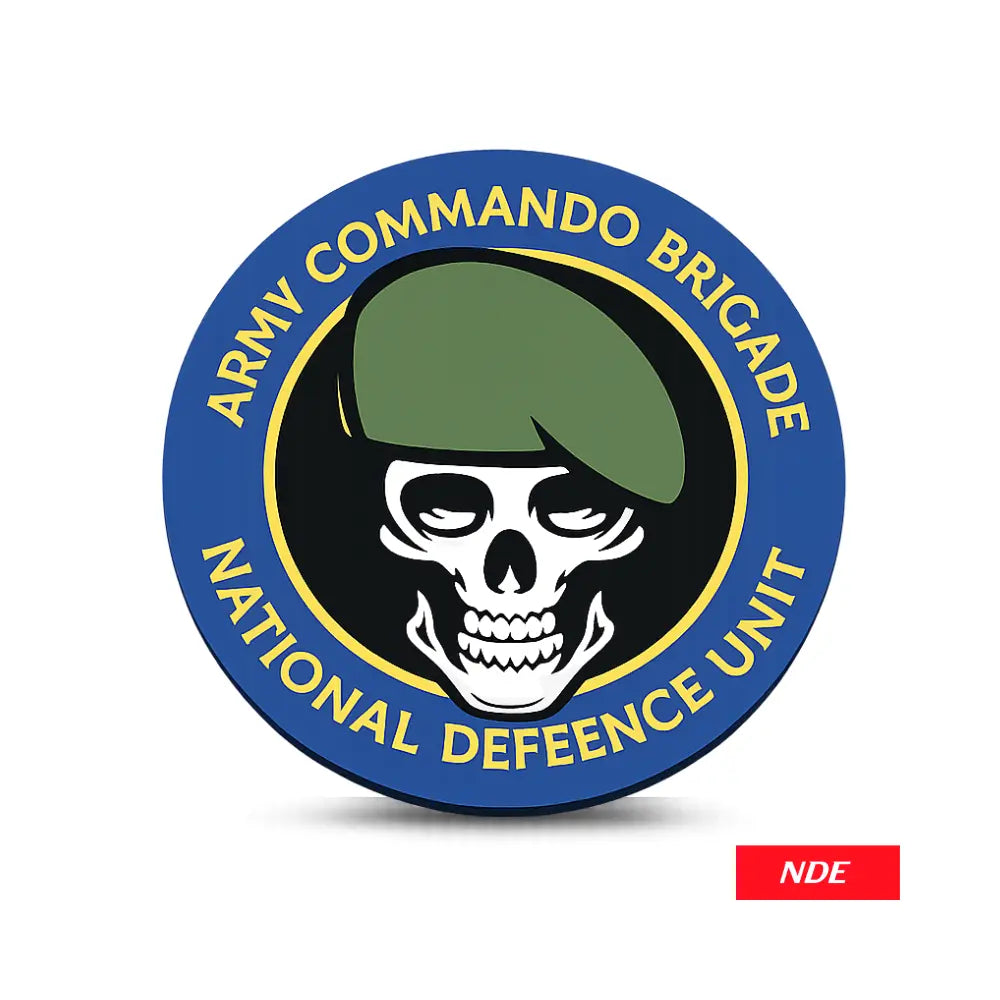 STICKER DECAL ARMY COMMANDO BRIGADE