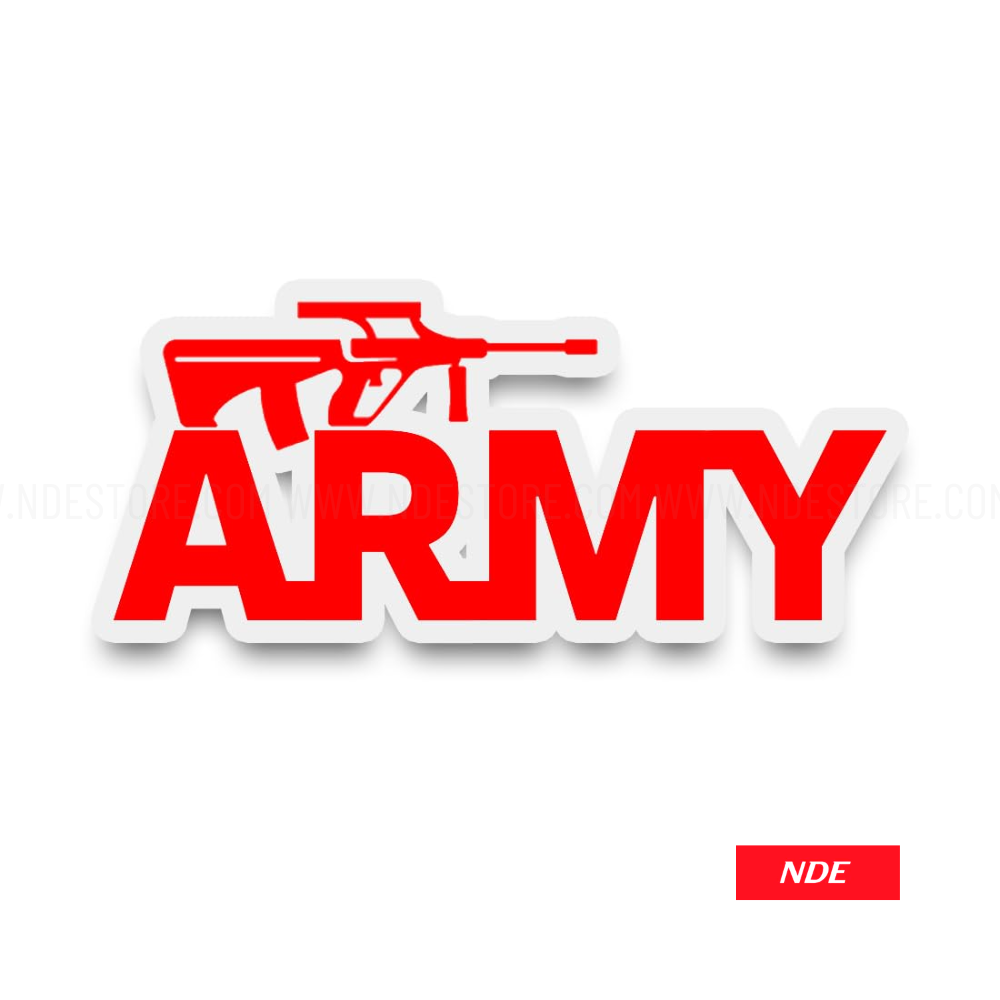 STICKER DECAL ARMY
