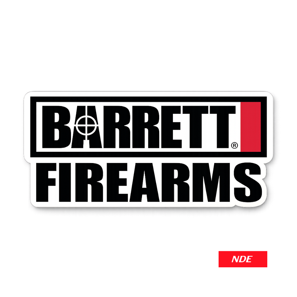 STICKER DECAL BARRETT