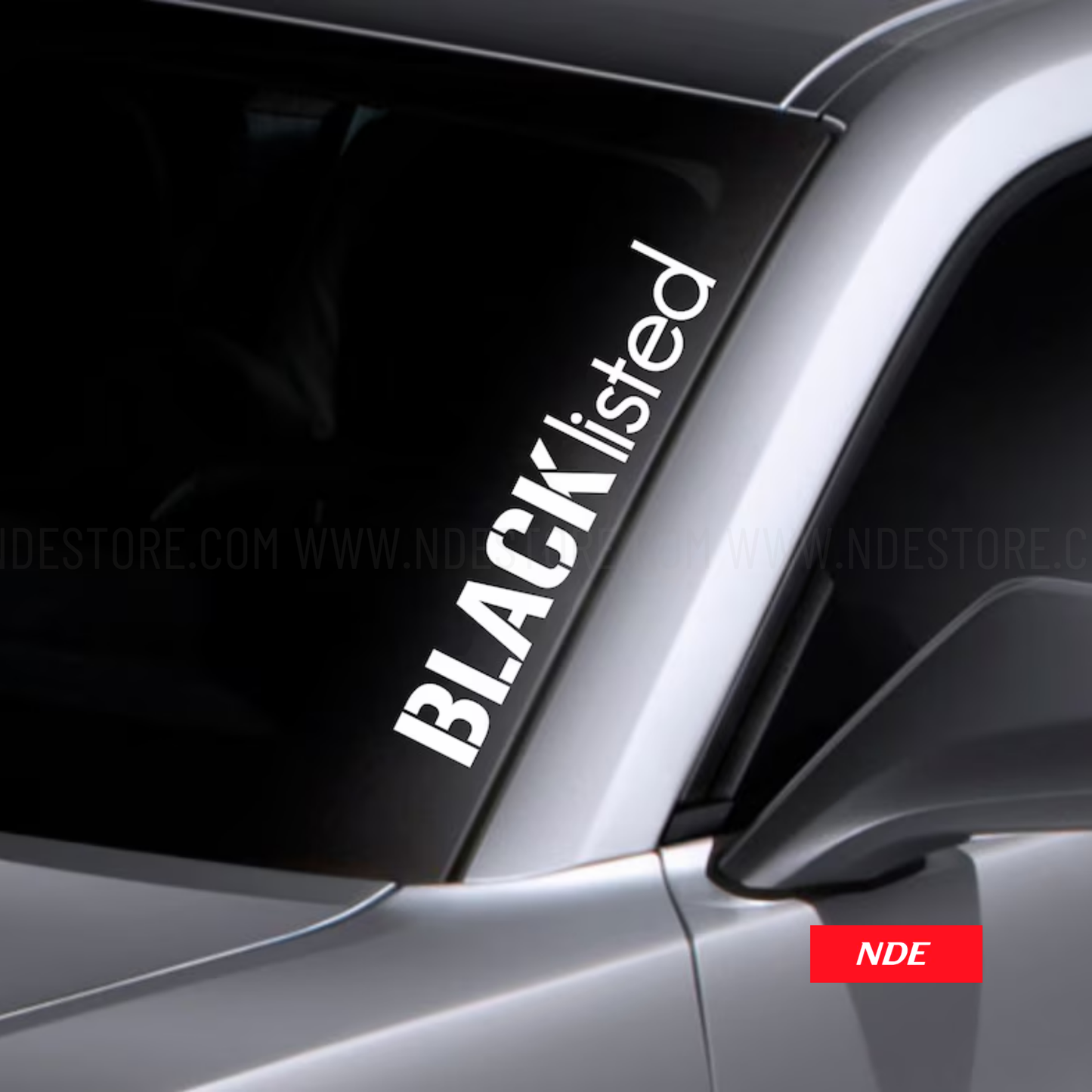 STICKER DECAL BLACKLISTED