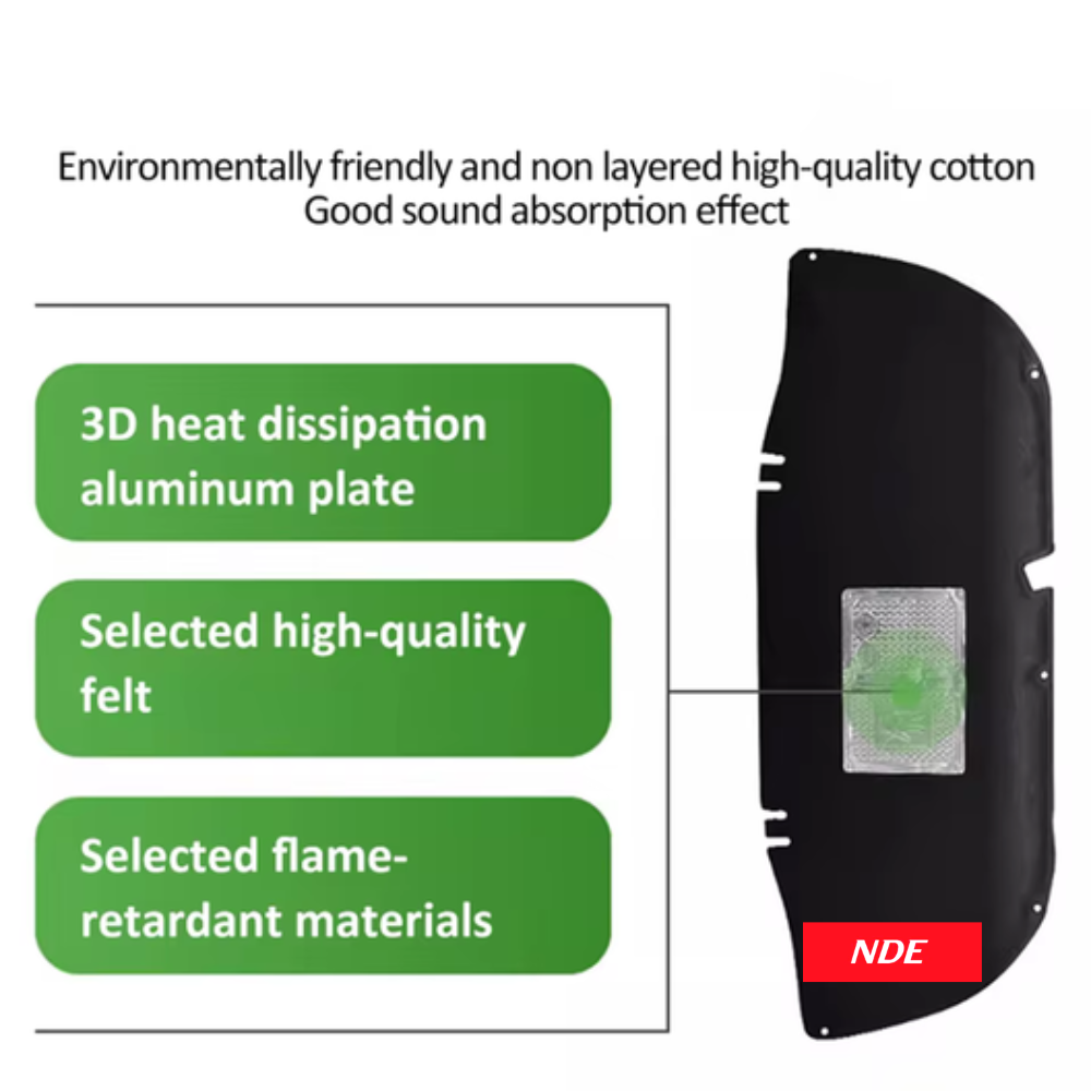 BONNET HOOD INSULATOR COVER FOR HONDA HRV