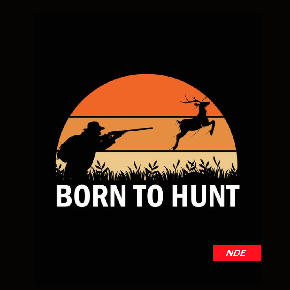 STICKER DECAL BORN TO HUNT