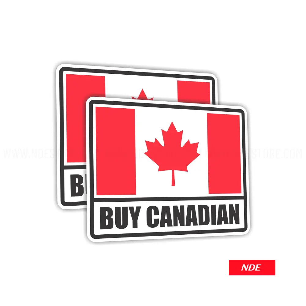 STICKER DECAL BUY CANADIAN