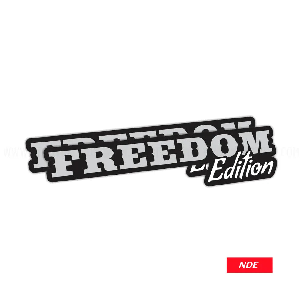 STICKER DECAL FREEDOM EDITION