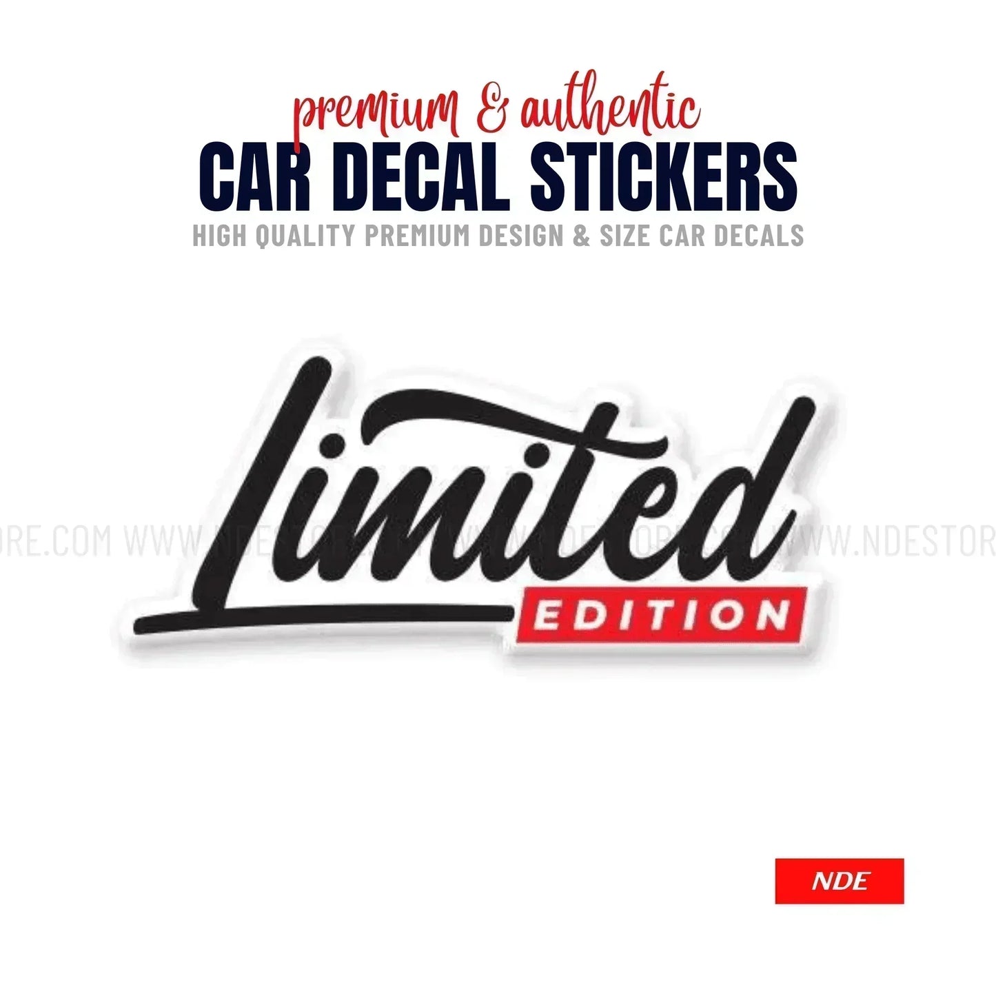 STICKER LIMITED EDITION - ndestore.com