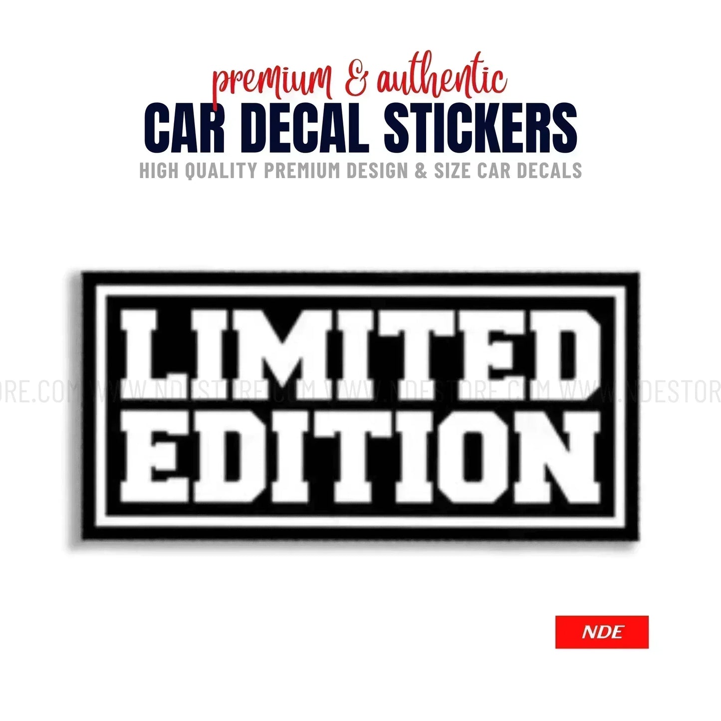 STICKER LIMITED EDITION - ndestore.com
