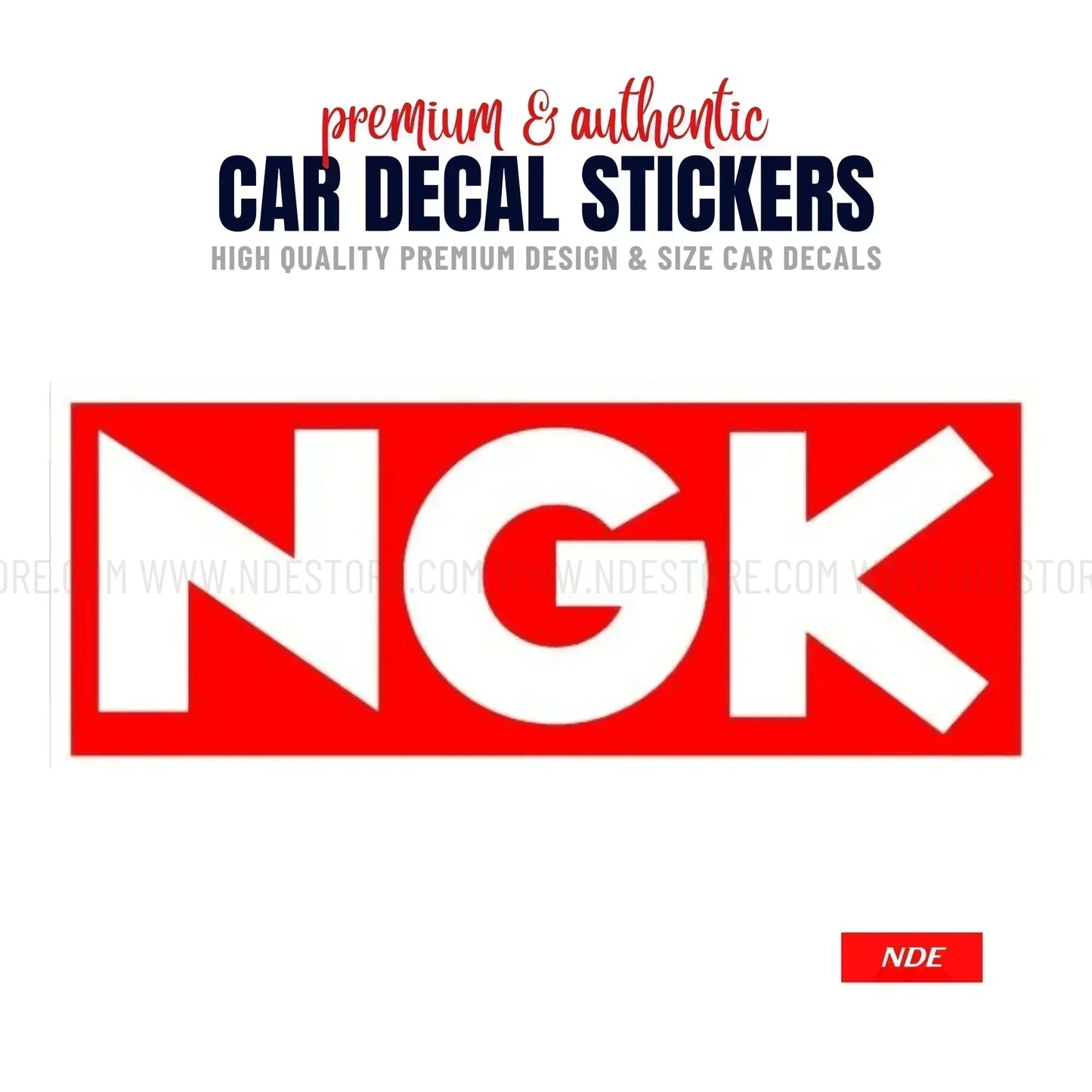 STICKER NGK - ndestore.com