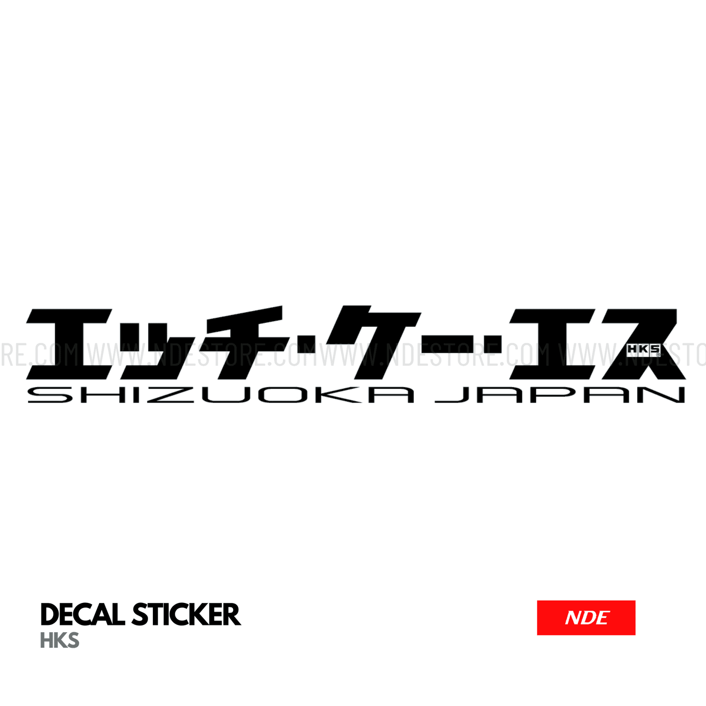 STICKER HKS SHIZUOAKA JAPAN - ndestore.com