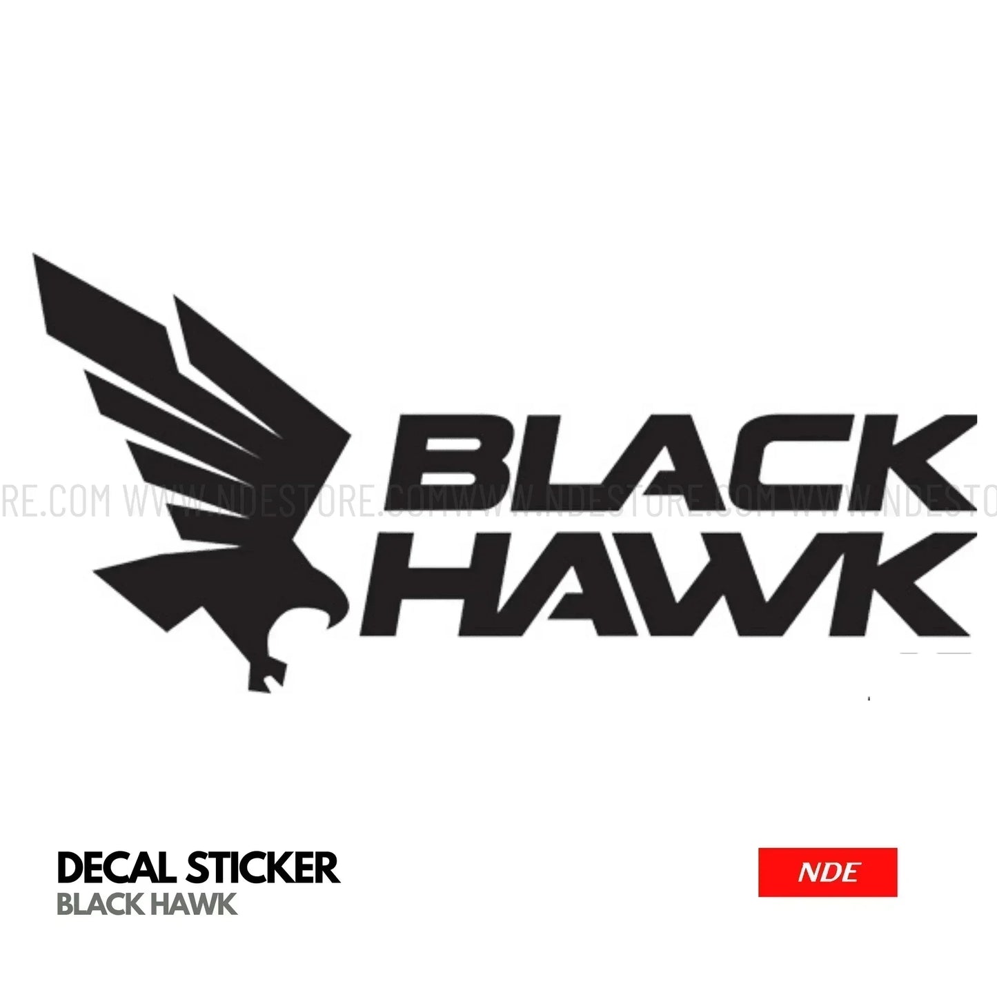 STICKER BLACK HAWK (D2) - ndestore.com