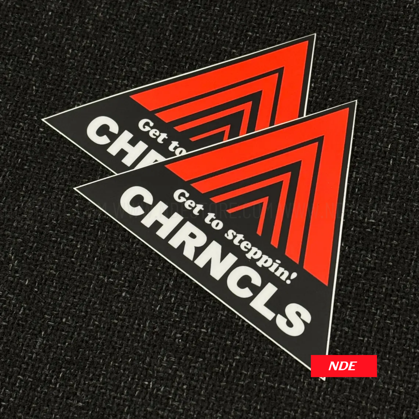 STICKER DECAL GET TO STEPPIN CHRNCLS