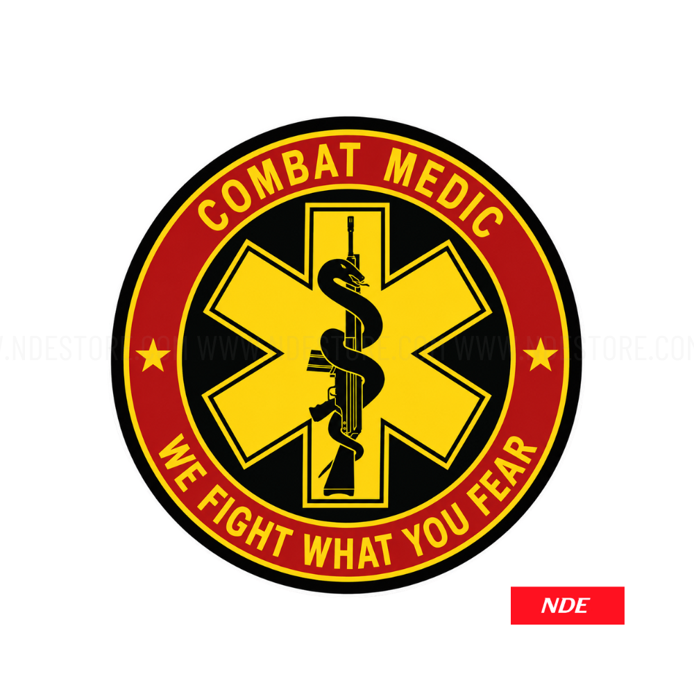 STICKER DECAL ARMY COMBAT MEDIC