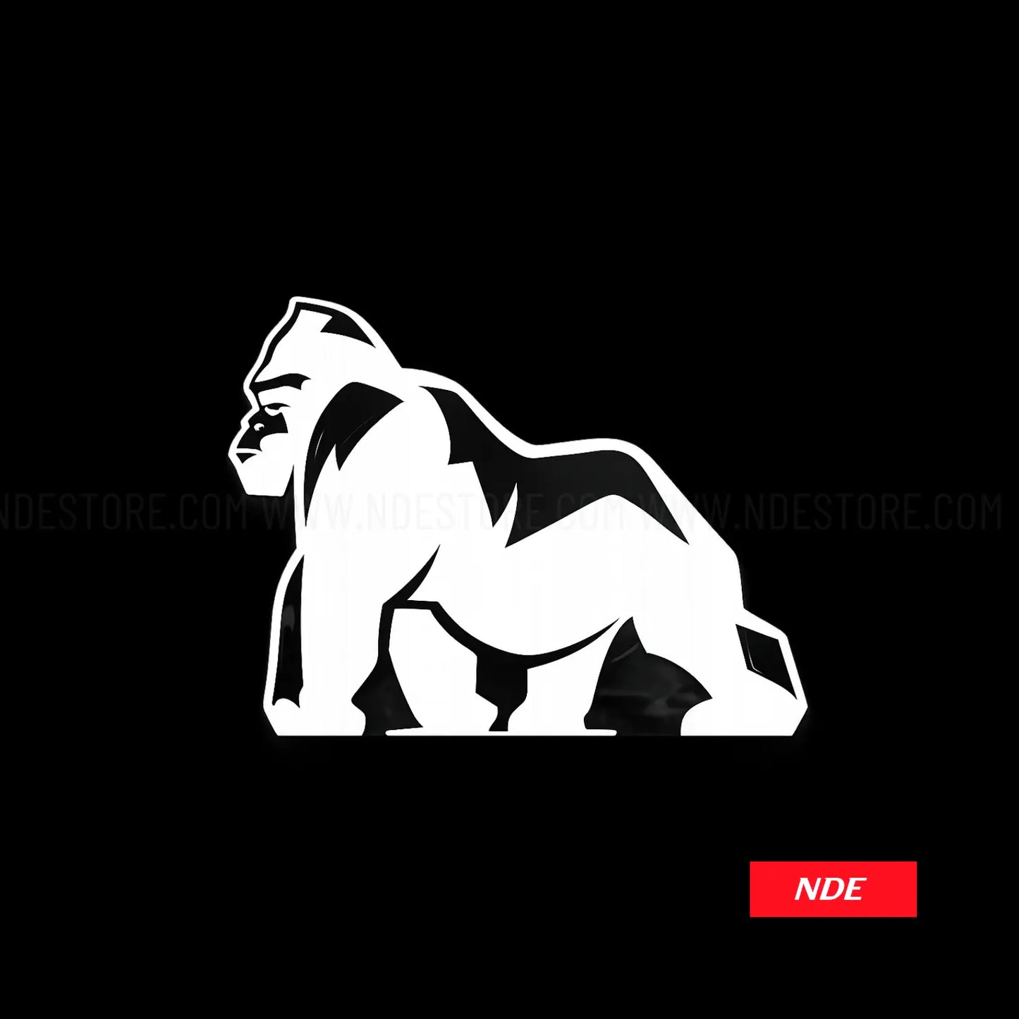 STICKER DECAL GORILLA