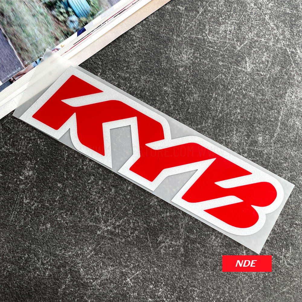 STICKER DECAL KYB