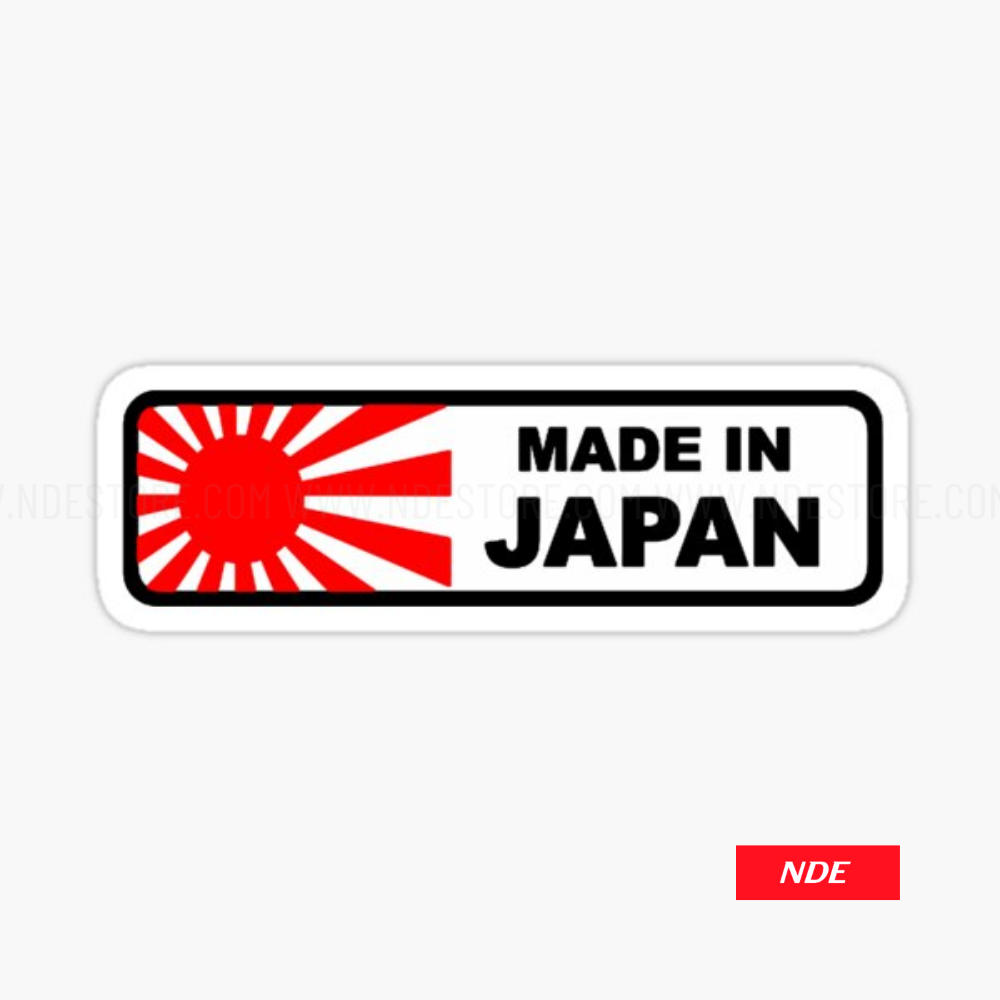 STICKER DECAL MADE IN JAPAN