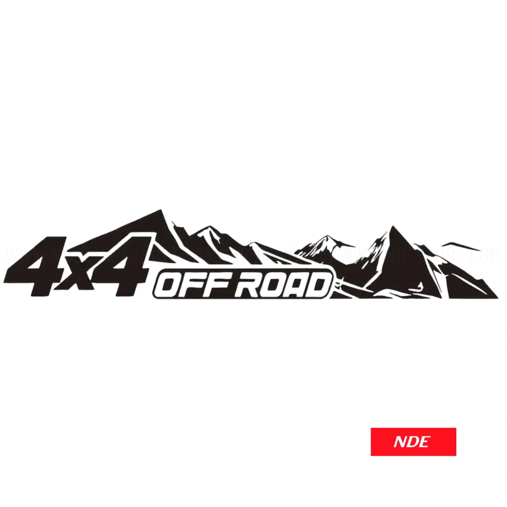 STICKER DECAL 4x4 OFF ROAD