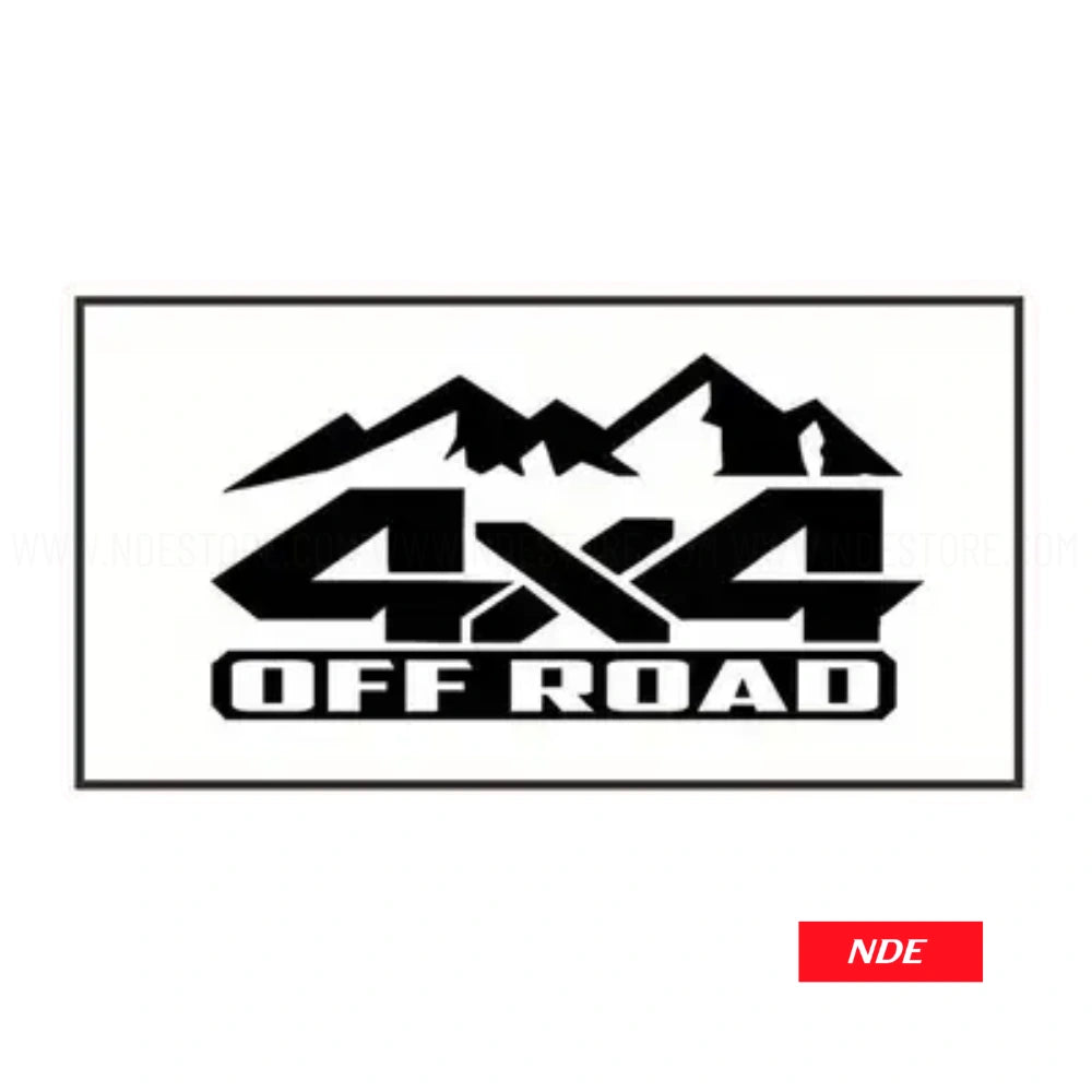 STICKER DECAL OFF ROAD 4X4