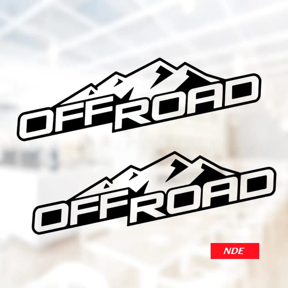 STICKER DECAL 4X4 OFF ROAD MOUNTAIN