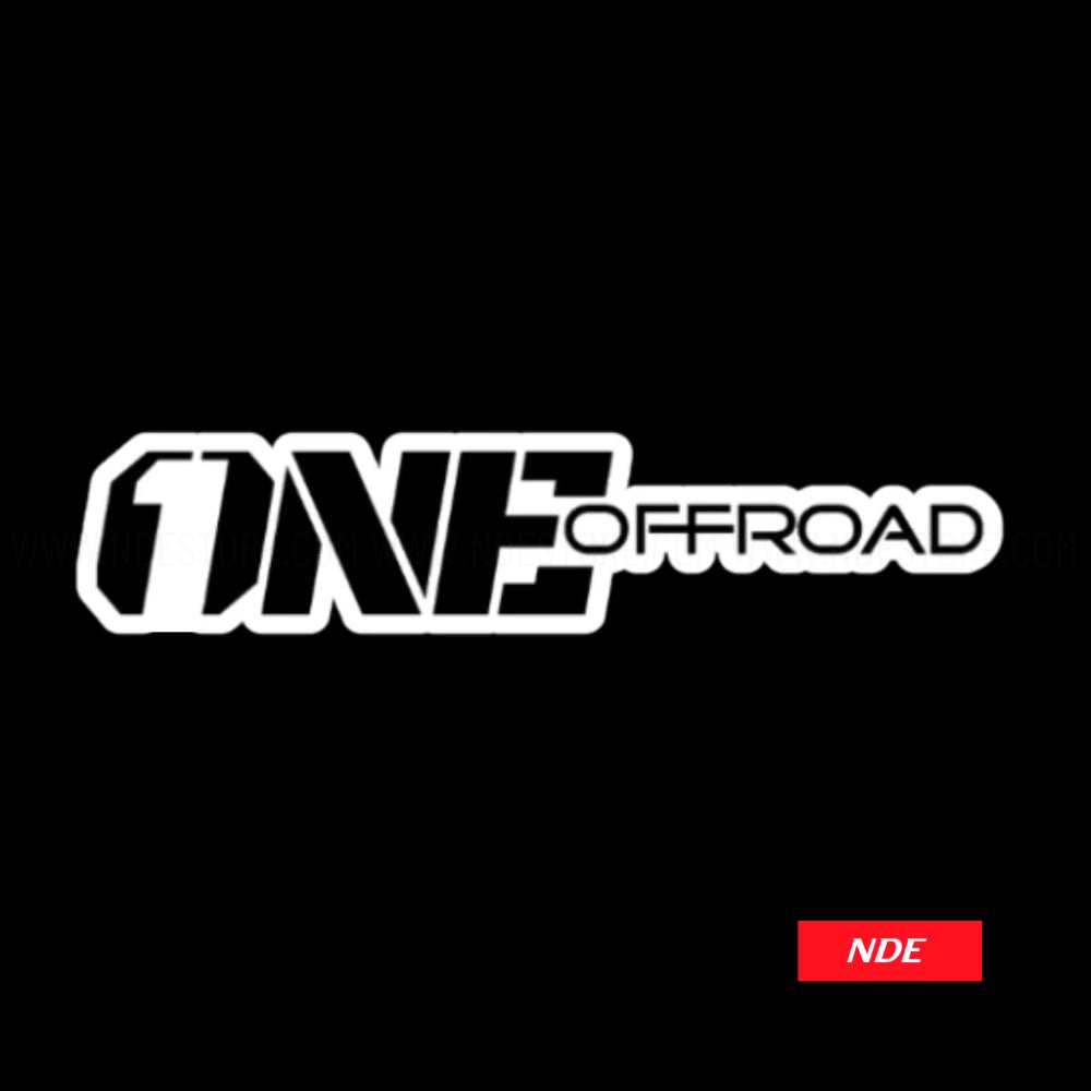 STICKER DECAL ONE OFF ROAD