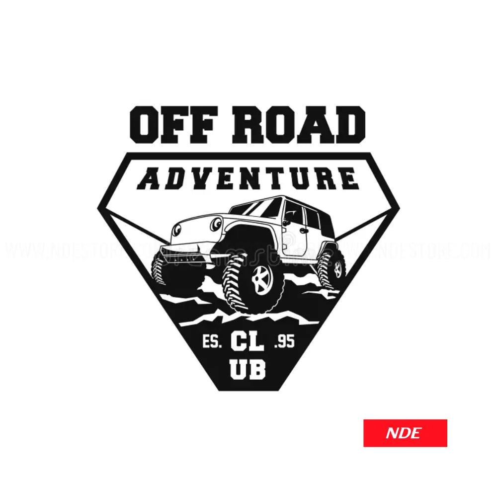 STICKER DECAL OFF ROAD ADVENTURE