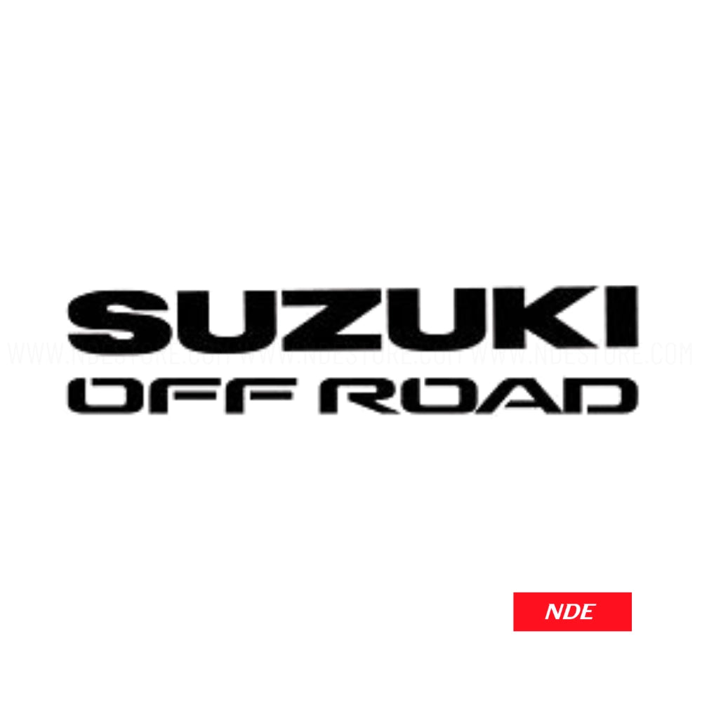 STICKER DECAL SUZUKI OFF ROAD