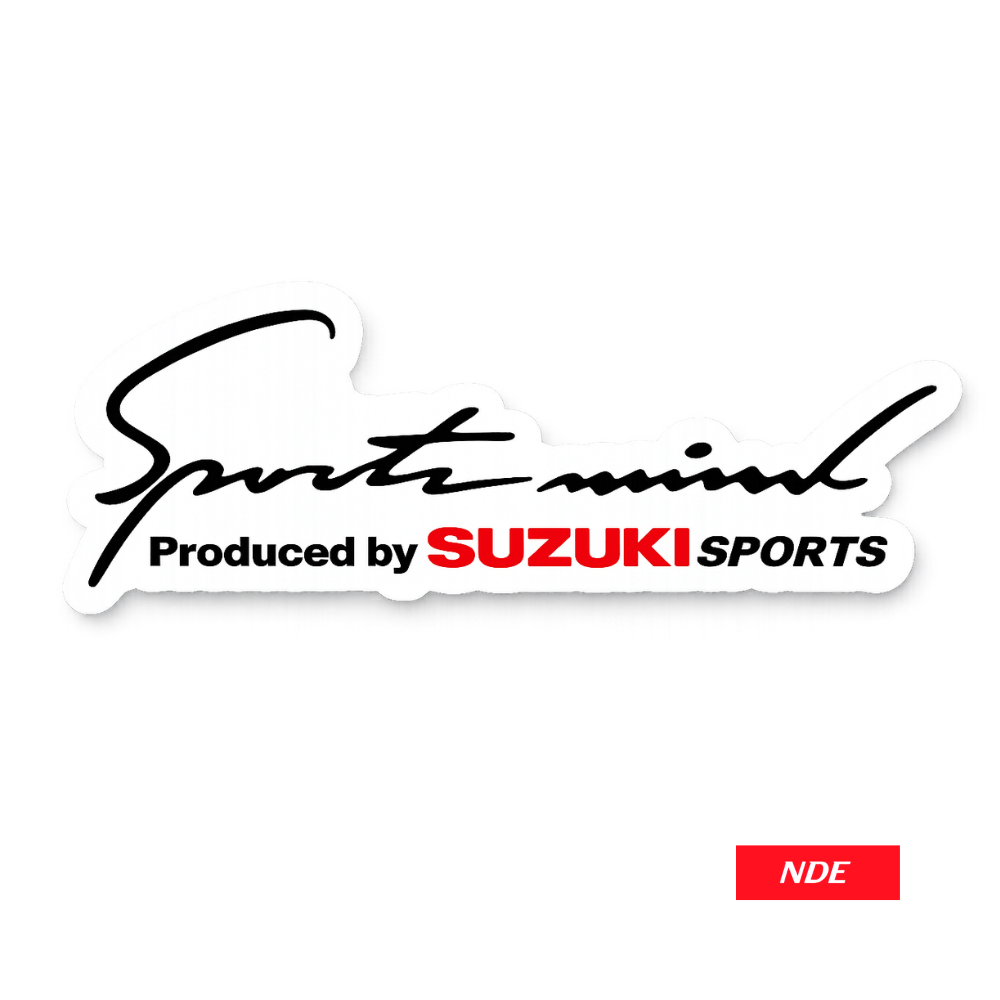 STICKER DECAL SPORTS MIND SUZUKI SPORTS
