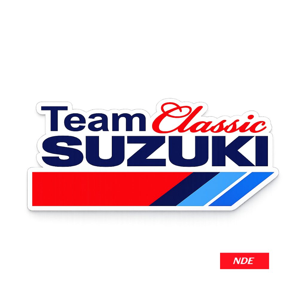 STICKER DECAL TEAM SUZUKI CLASSIC