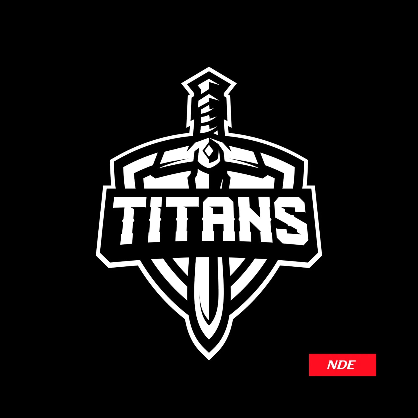 STICKER DECAL TITANS