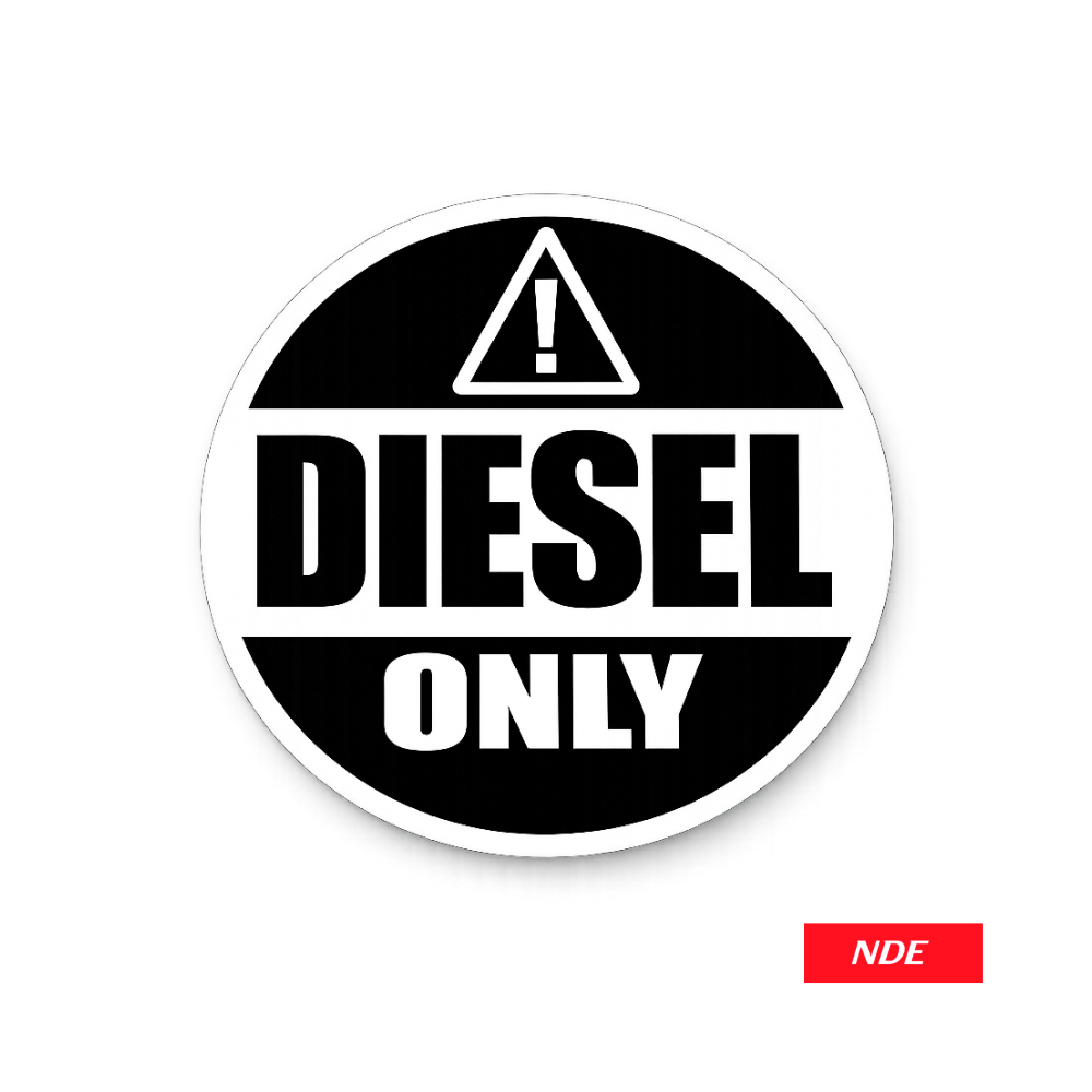 STICKER DECAL DIESEL ONLY