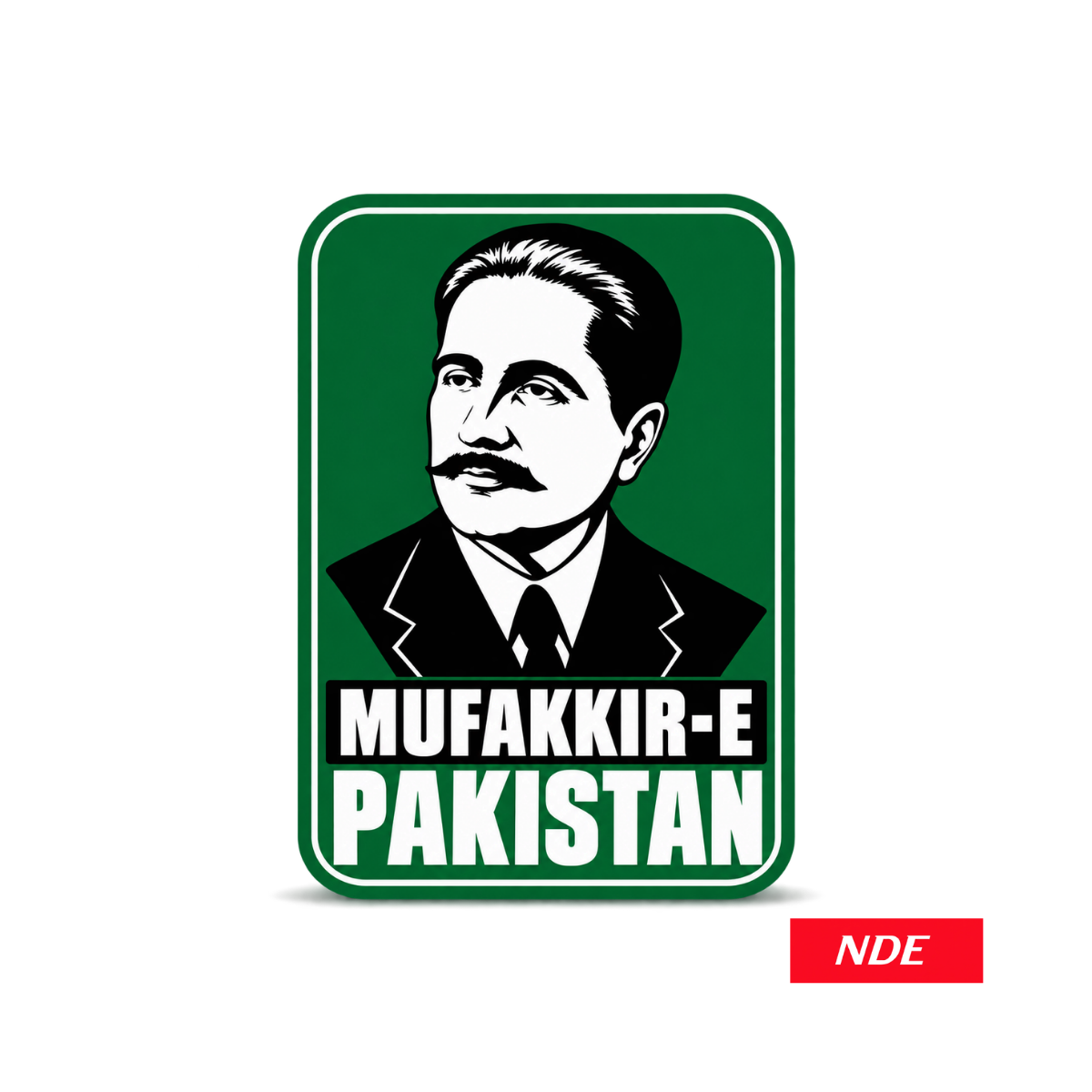 STICKER DECAL ALLAMA MUHAMMAD IQBAL