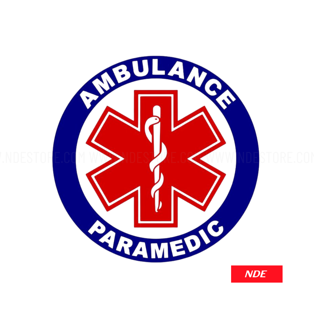 STICKER DECAL AMBULANCE PARAMEDIC