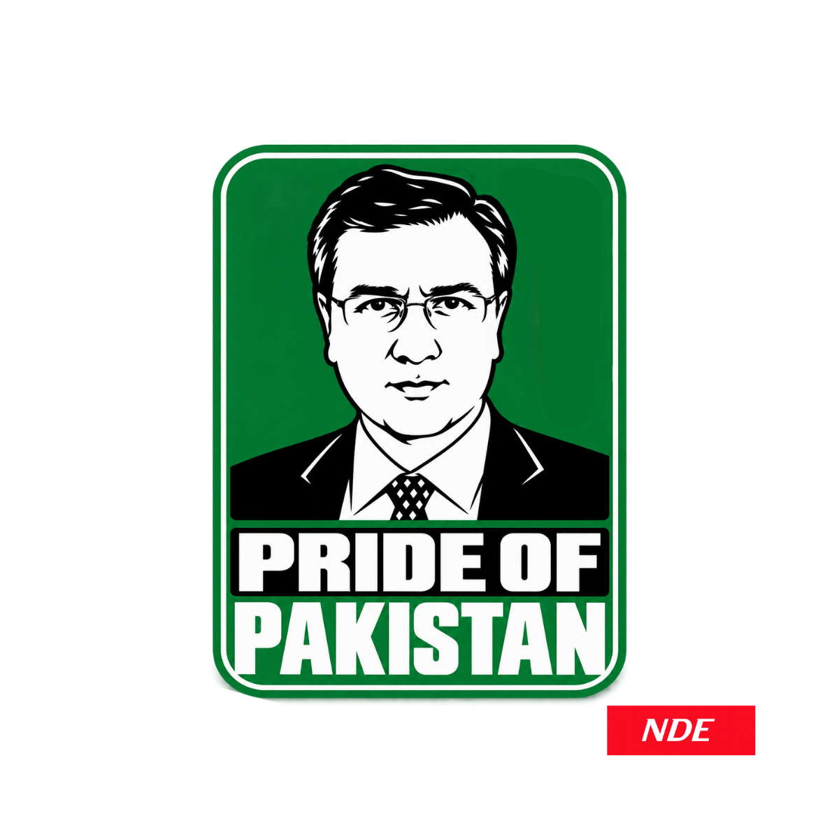 STICKER DECAL PRIDE OF PAKISTAN DOCTOR MOEED PIRZADA