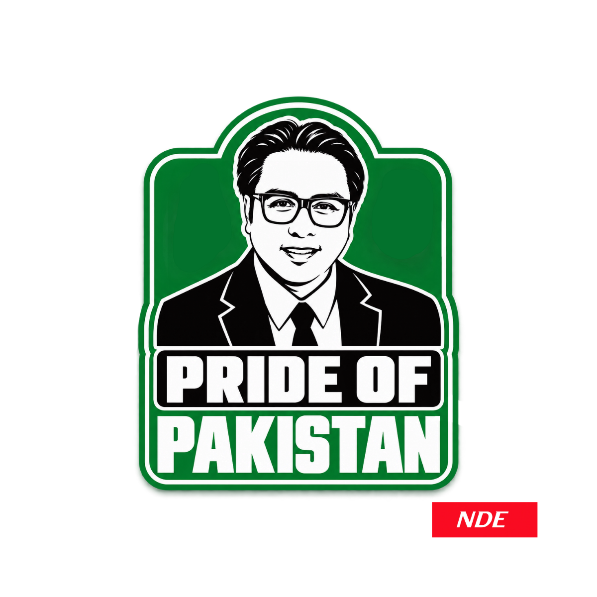 STICKER DECAL PRIDE OF PAKISTAN DOCTOR SHAHBAZ GILL