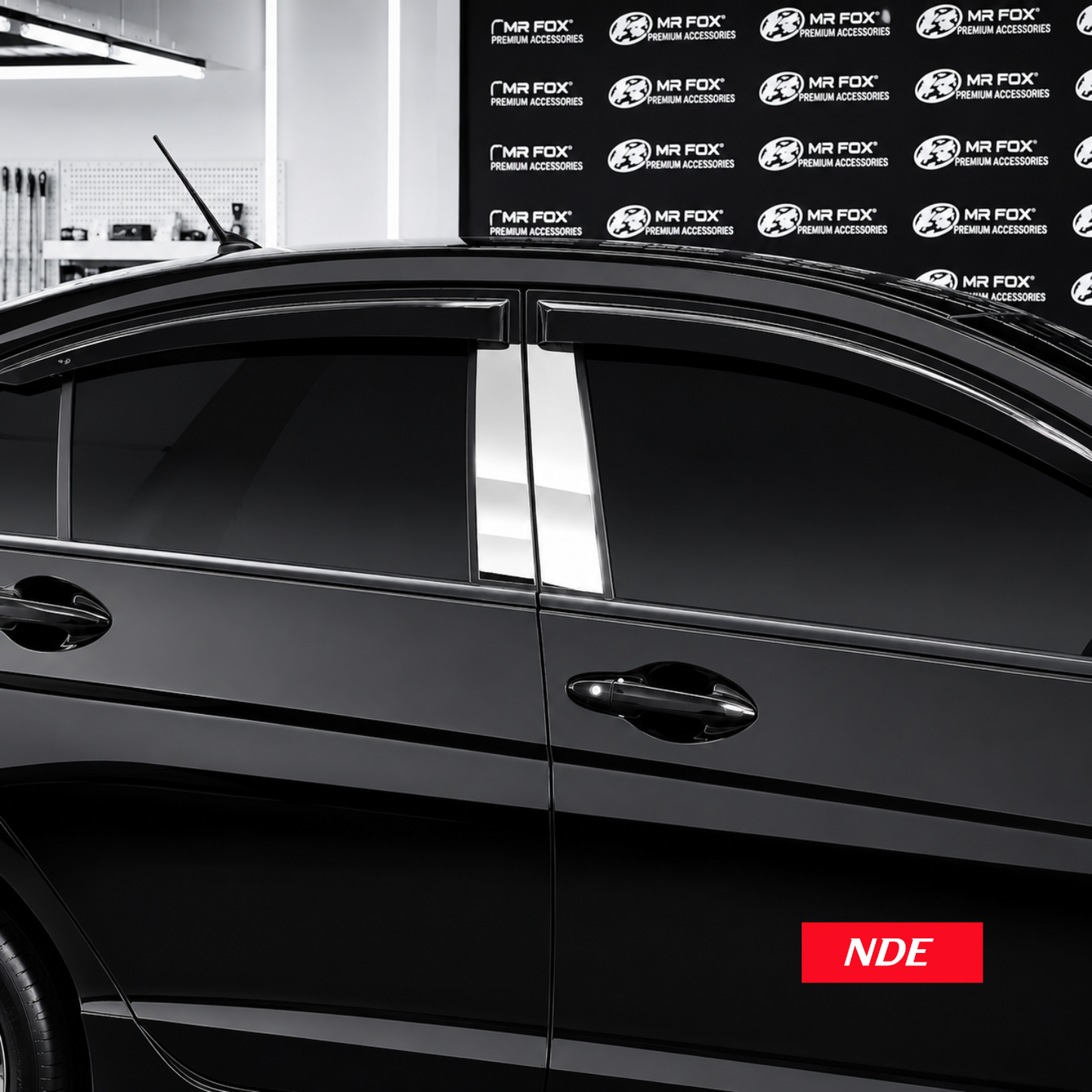DOOR PILLAR CHROME TRIM SET FOR HONDA CITY (2021-2026)