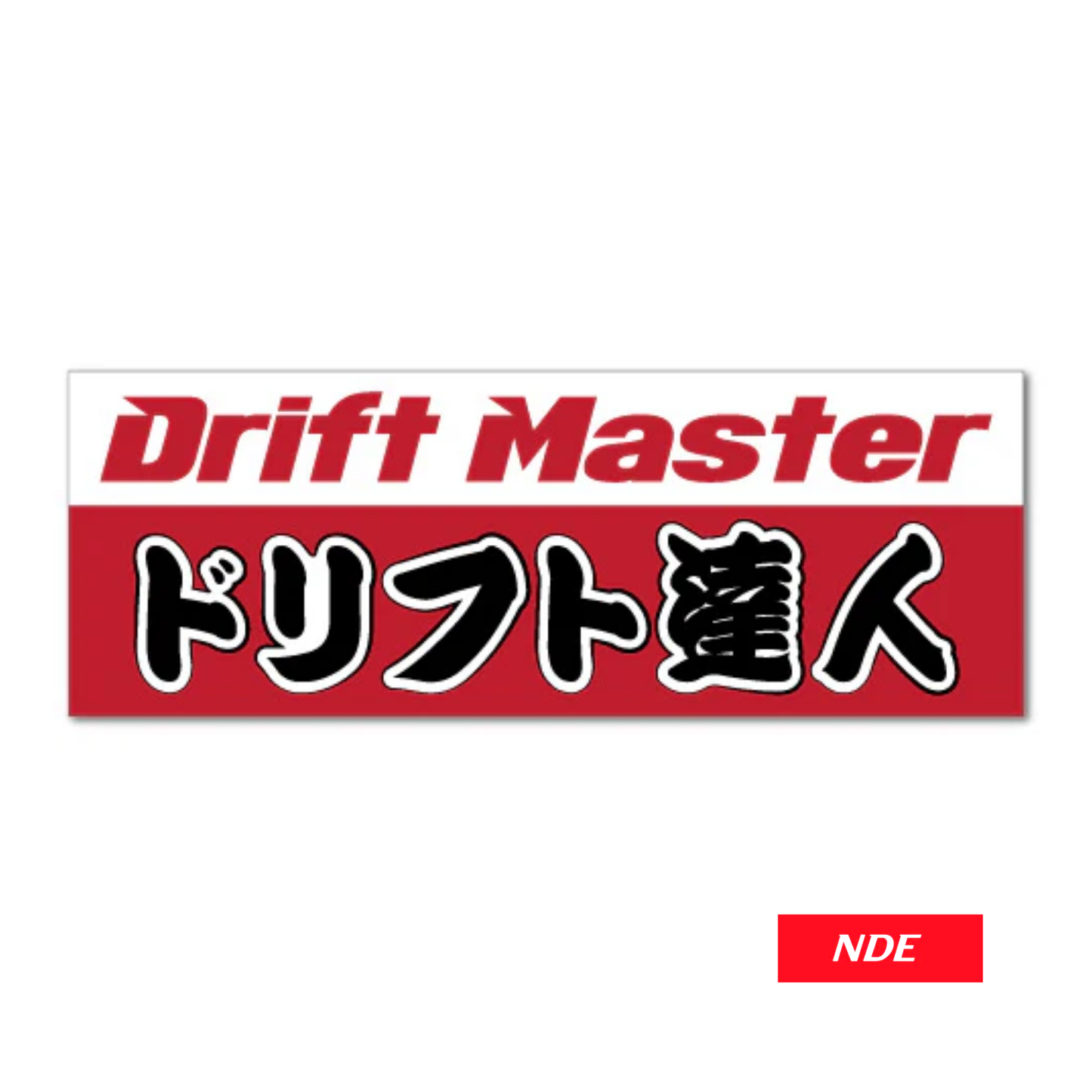 STICKER DECAL DRIFT MASTER