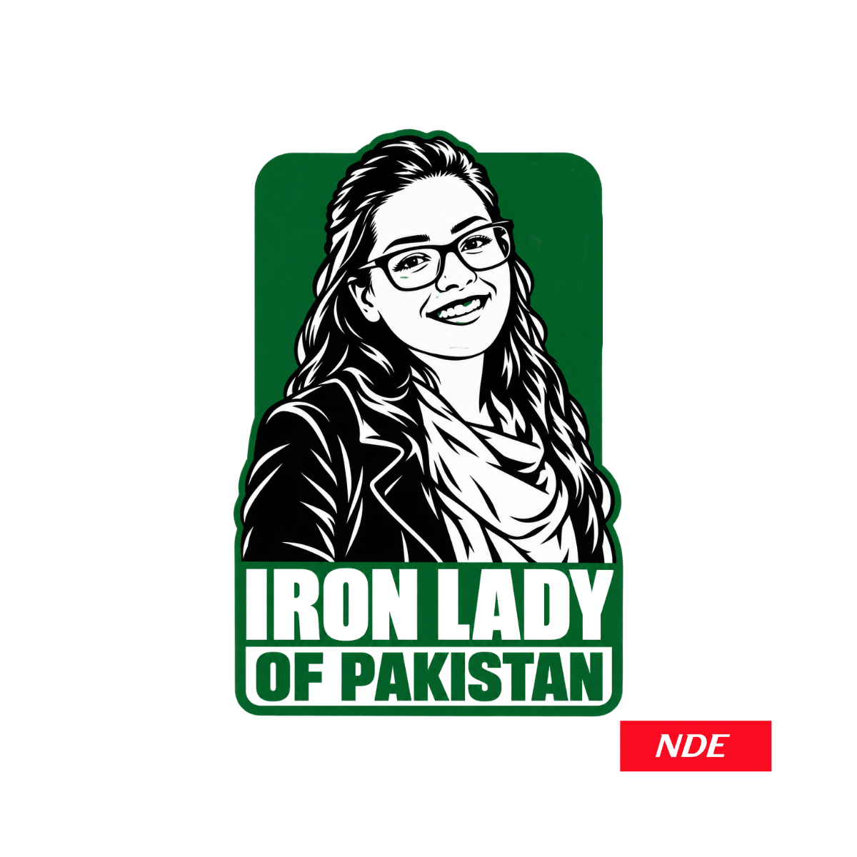 STICKER DECAL PRIDE OF PAKISTAN EMAAN MAZARI