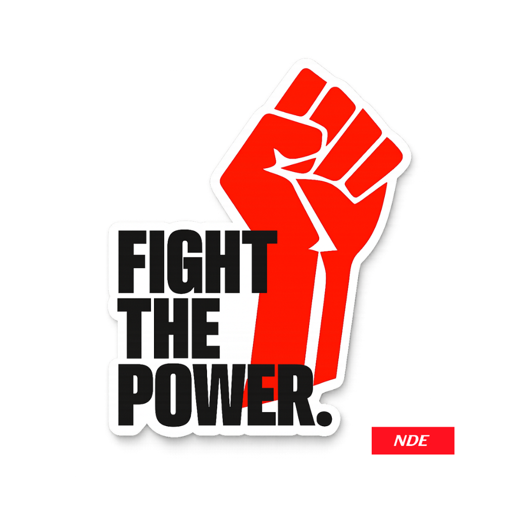STICKER DECAL FIGHT THE POWER